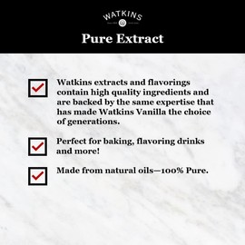 Watkins Pure Almond Extract, 4 Fl Oz (Pack of 3)