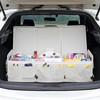 AOKJOY Car Trunk Organizer with Lid Car Storage Organizer Collapsible Multi Compartment Adjustable Straps Car Organizer for SUV, Truck, Sedan(Beige)