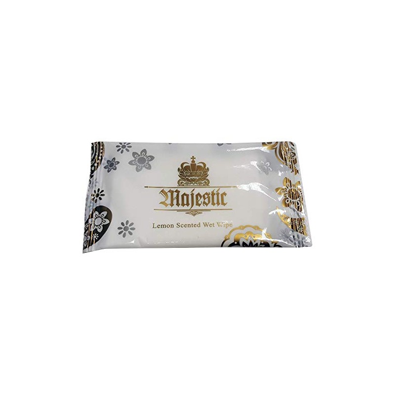 Large Lemon Fresh Wet Hand Wipes Towels Hot Cold Individually