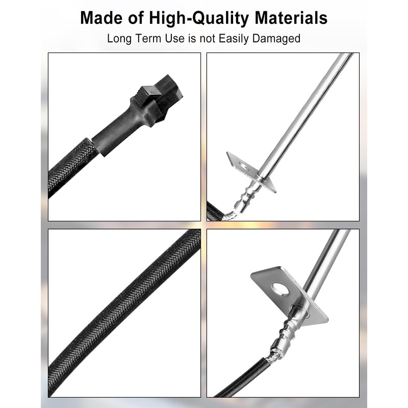 Heat Sensor RTD Temperature Probe Part Fit for Char-Griller Gravity