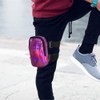 Thigh Harness Leg Bag, PU Waterproof Drop Leg Pouch Iridescent