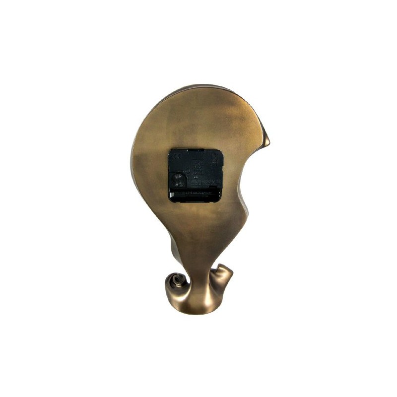Things2Die4 Cool Bronze Finish Melted Mantel Clock Table Desk Dali