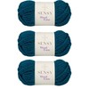 3 Skeins of Sensy Wool Ease Yarn, 3.5 oz, 66