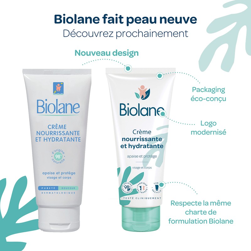 Biolane Nourishing and Moisturising Cream 100ml - 1 Piece