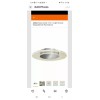 artika Essence Disk 13 In. 1-Light Chrome Integrated Led Flush