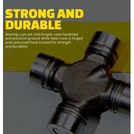 MOOG 2 Driveshaft Universal Joints MOOG Premium Front/Center/R