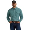 Wrangler FA25 PERFROMANCE SNAP LS - MPF32511G Pine S