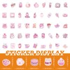 100pcs Cute Small Stickers Set Kawaii,Cardstock Stickers Decorative Masking Stickers