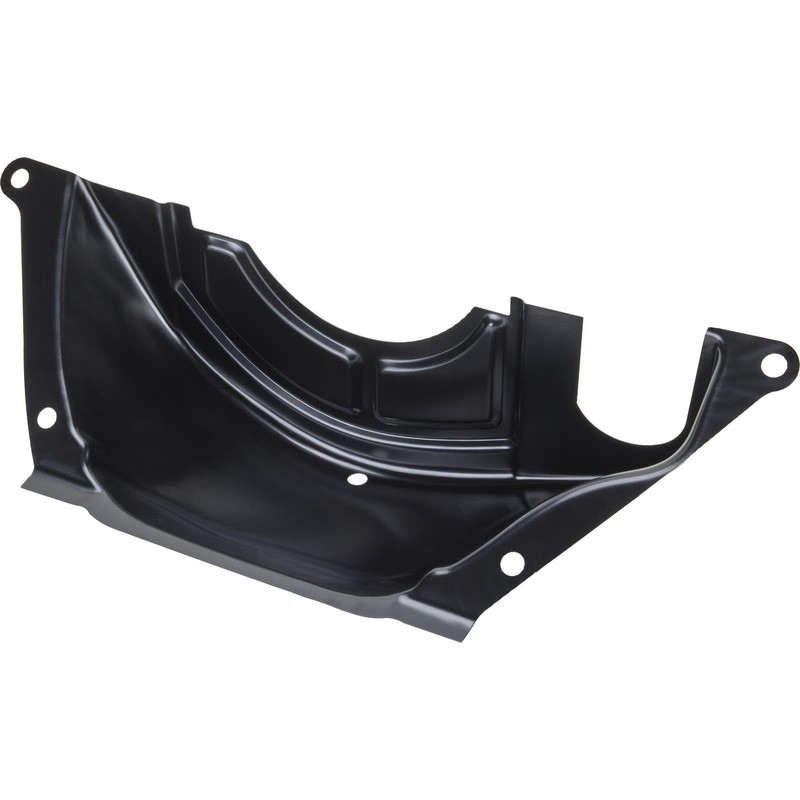 Speedway Motors Black Steel Flexplate Inspection Cover with Heavy Duty