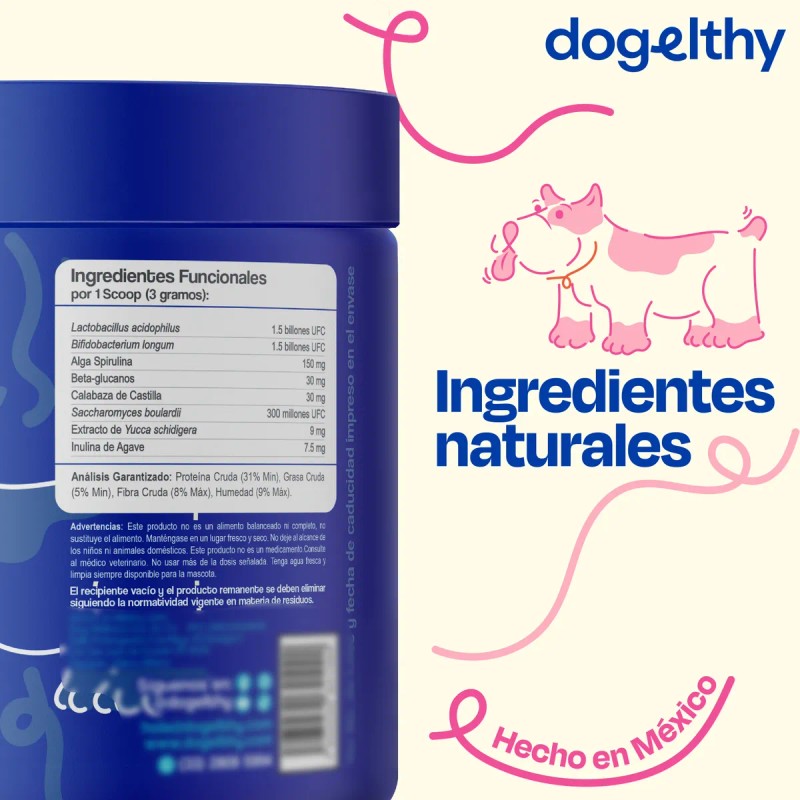 Dogelthy Happy Belly Kit Sabor Cerdo Con Gastro Aid