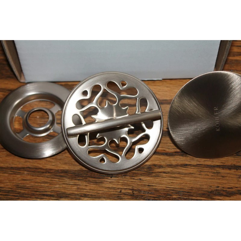 KOHLER PureFlo Victorian Rotary Turn Bath Drain Trim T37394-BV