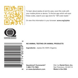 Acne.org 8 oz. Organic Jojoba Oil