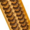 Clear Band False Eyelashes, D Curl, Russian Stripes, False Eyelashes,