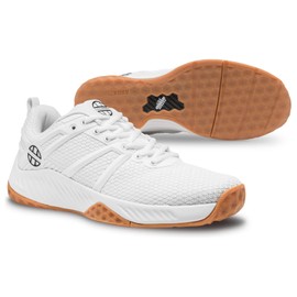 Unsquashable Tour-TEC White Squash Shoes – Designed & Tested Specifically for The Game of Squash – The World’s Most Technically Advanced Specialist Squash Shoe