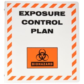 Brady BH2023 Binder, Exposure Control Plan, Polyethylene