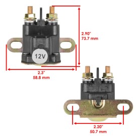 Caltric Starter Relay Solenoid Fits Polaris Ranger XP 1000 2017 2018 -2020