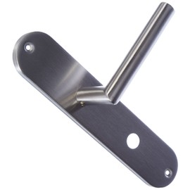 Alpertec Conte-LS 28015540 Renovation Set for Bathroom Doors, Toilet Handle Set, Stainless Steel