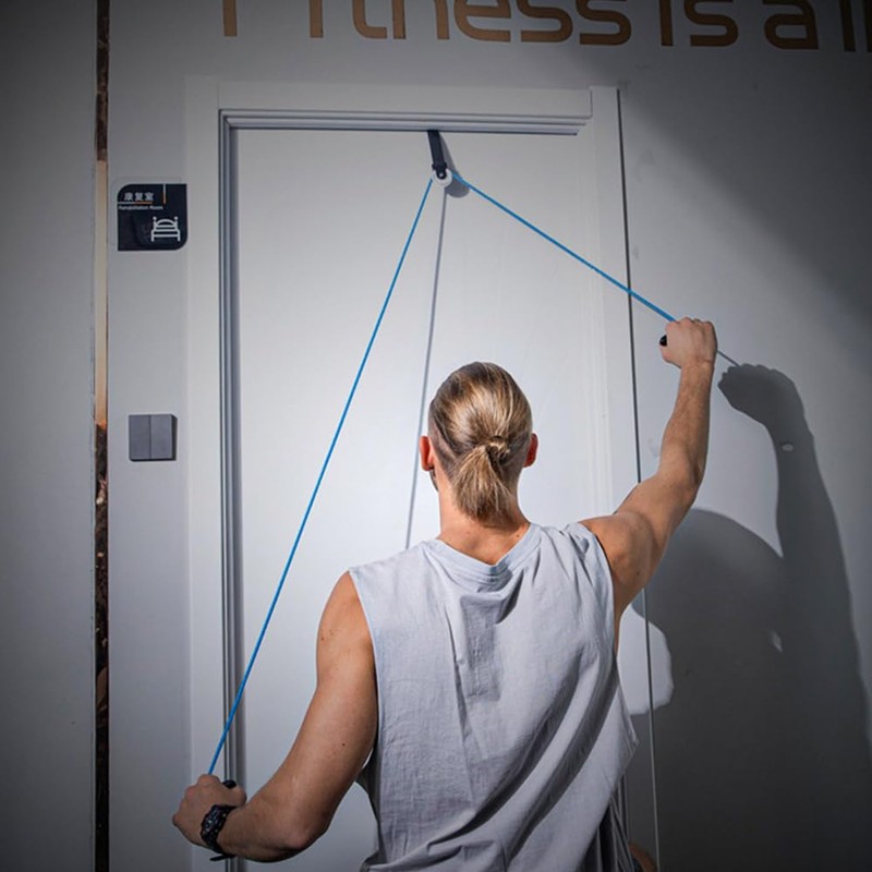 ANCLLO Shoulder Pulley Over The Door Physiotherapy Arm Exercise System