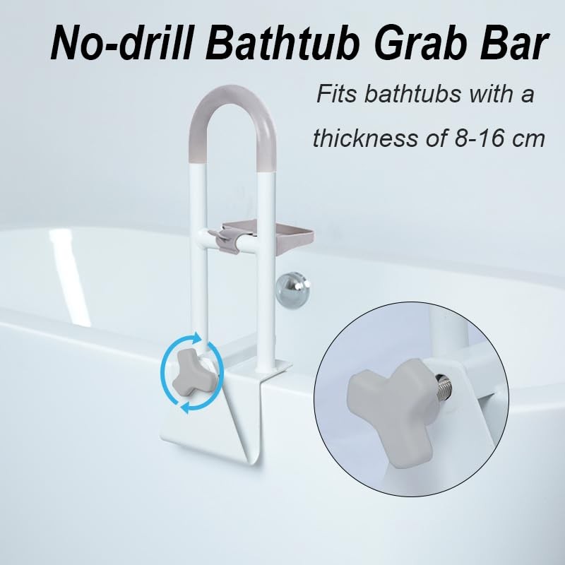 Handicapped Bath, 8 – 16 cm, Handle for Bathtub for