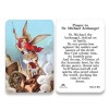 RCC Prayer To - ST Michael Archangel Laminated Prayer Cards English - 25 Cards