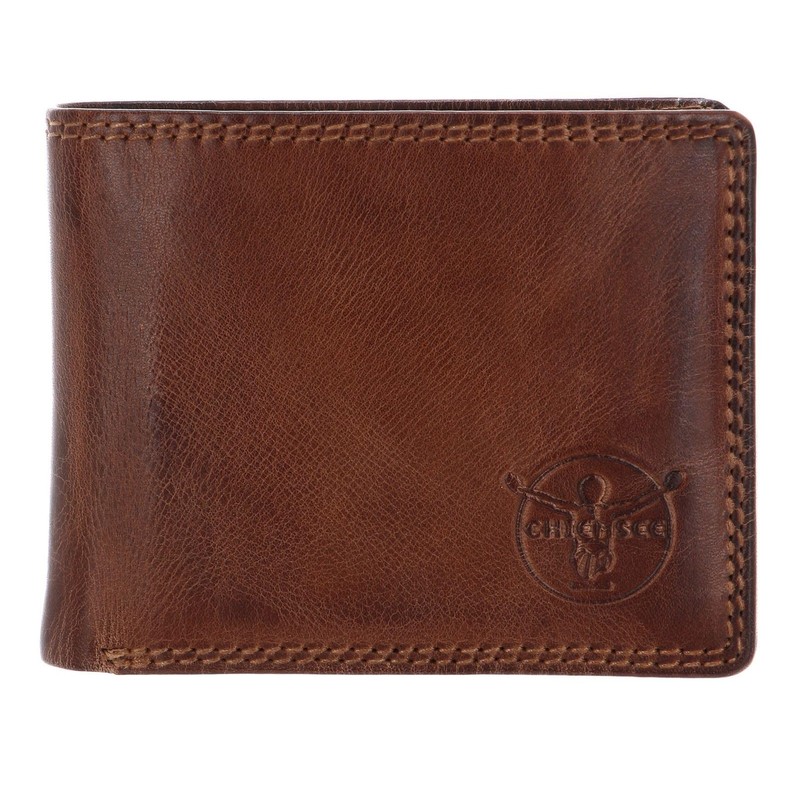 Chiemsee Leather Wallet Cognac, Cognac, Timeless