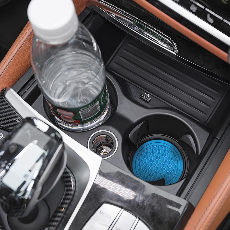 Mandark 2PCS Car Cup Holder Coasters, 2.75 Inch Non-Slip Insert