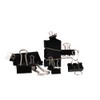 Binder Clips 10 X Black Strong Metal Fold Back Bulldog