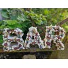Cardboard Letter, 17.5 x 5.5 cm, Paper Part, Painting, Crafts,