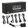 Pedal Power Supply 6 Isolated Outputs Metal Black Electric Equipment