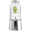 Style Setter Patchwork Beverage Dispenser Cold Drink Dispenser w/ 2.4-Gallon