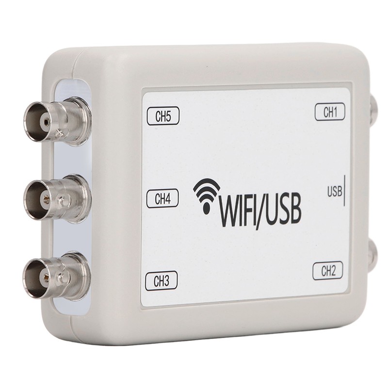 Virtual Oscilloscope WIFI USB 5 Channel Portable Handheld PC Mobile