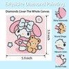 4 Pack Cartoon Diamond Art Kits for Adults, DIY Diamond