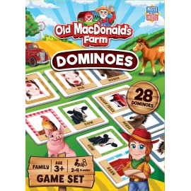MasterPieces - Old MacDonald's Farm Picture Dominoes for Kids