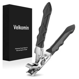 VELKOMIN Long Toenail Clippers for Seniors - Angled Head, Ultra-Sharp & Durable Fingernail Toe Nail Clippers Cutters Trimmers for Men Women, 18-Month Replacement Warranty!