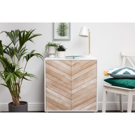 d-c-fix Peel and Stick Contact Paper Chevron Wood Grain Self-Adhesive Film Waterproof & Removable Wallpaper Decorative Vinyl for Kitchen, Countertops, Cabinets 26.5" x 78.7"