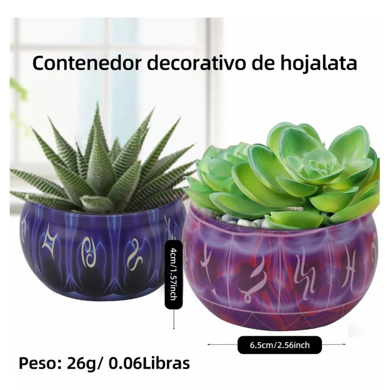 Burkey Latas Para Velas Aromáticas Tarros Para Aromaterapia 12 Pzs