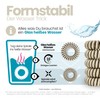 Specora Spiral Hair Scrunchies Taupe Pack of 10 - 4
