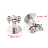 Antrader Pipe Bracket Clamp, Stainless Steel Wall Mount Ceiling Mount