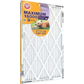 Arm & Hammer Max Allergen & Odor Reduction 14x24x1 Air and Furnace Filter, MERV 11, 4-Pack