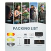 Excoutsty Polarized Sports Sunglasses for Men Women,UV400 Windproof Baseball Cycling