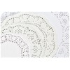 Rayher 59225102 Lace Paper Set: Round, Self-Service Bag, 60 Pieces,