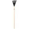 Union Tools Shrub Rake,15 Tines,Wood,8 in.W tines 64197GR - 1