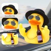 CoFuBcad 2.75" Yellow Duck Dashboard Decoration, Duck Car Ornament Cute