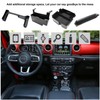 Center Console Organizer Fit for 2024 2025 Jeep Wrangler JL