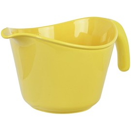 Reston Lloyd Calypso Basics 2-Quart Microwave Safe Batter Bowl, Lemon