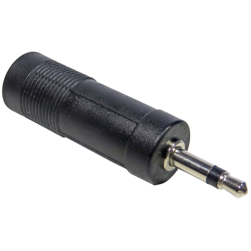 keepdrum ADA072 Jack Adaptor Mono 6.35 mm Female to 3.5