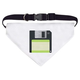 Large 'Floppy Disk' Dog/Cat/Pet Bandana (PD00059628)