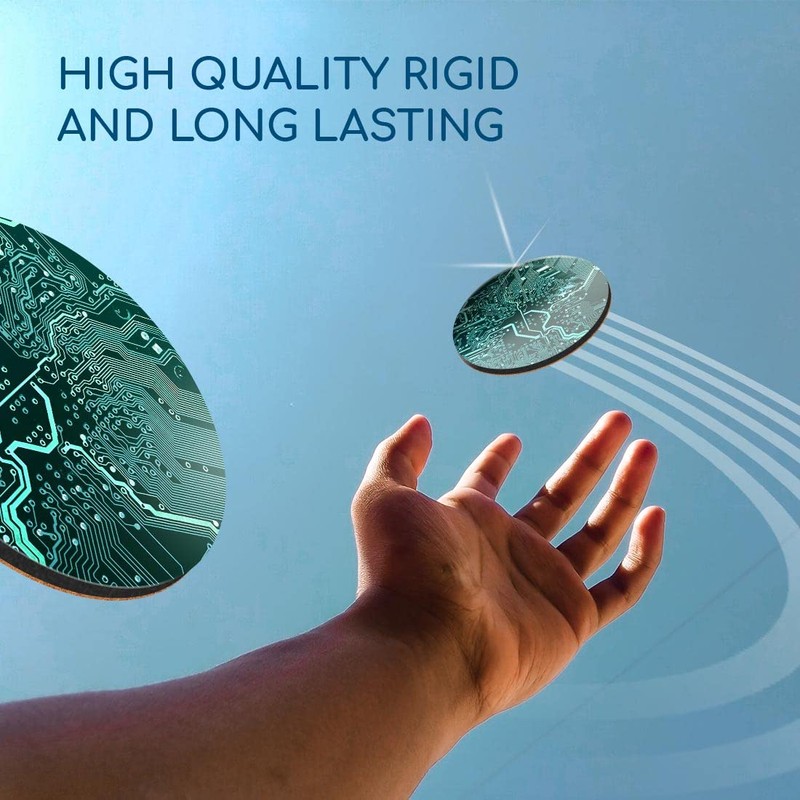 1 x Round Coaster - Motherboard Computer Gaming Tech Cork