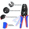 Wire Crimping Tool Set- Crimper Kit with 5 Interchangeable Jaws