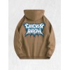 Screaming Drip Graphic Hoodie 100% Cotton US Warehouse 7 ColorsColor: